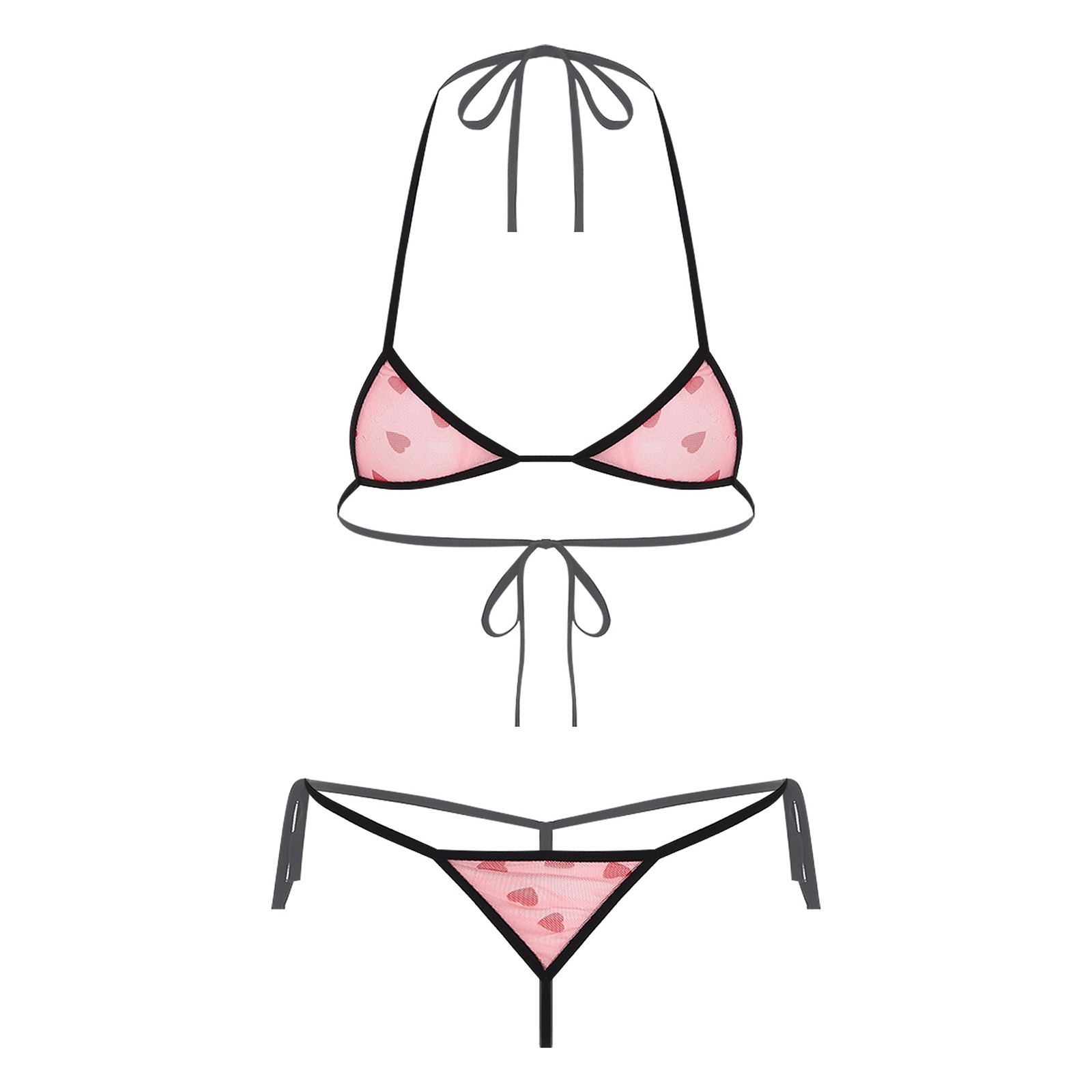 Femmes Micro Mini Bikini Linge - Lace Bralette Set avis et prix