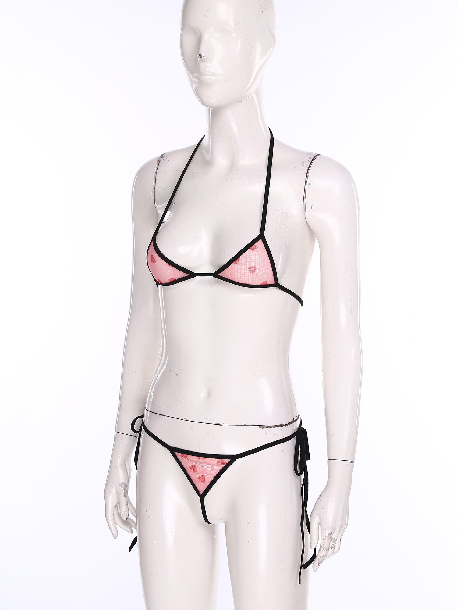 Femmes Micro Mini Bikini Linge - Lace Bralette Set avis et prix