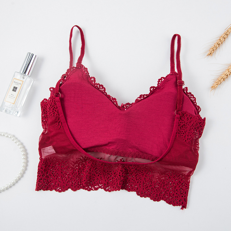Soutien-gorge Push Up en dente - Lace Bralette Set avis et prix