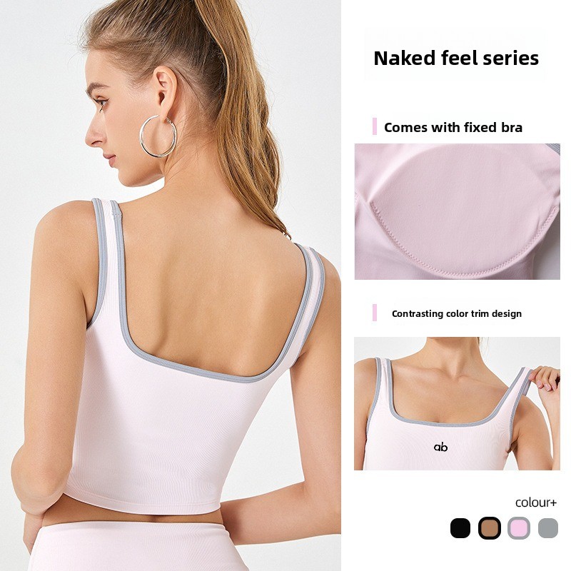Débardeur de yoga côtelé pour  - Underwire Bra Padded avis et prix