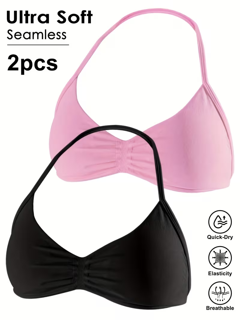 Lot de 2 débardeurs de sport s - Underwire Bra Padded avis et prix